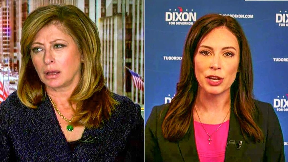 GOP's Tudor Dixon baffles Maria Bartiromo with unintelligible answer on Iran policy