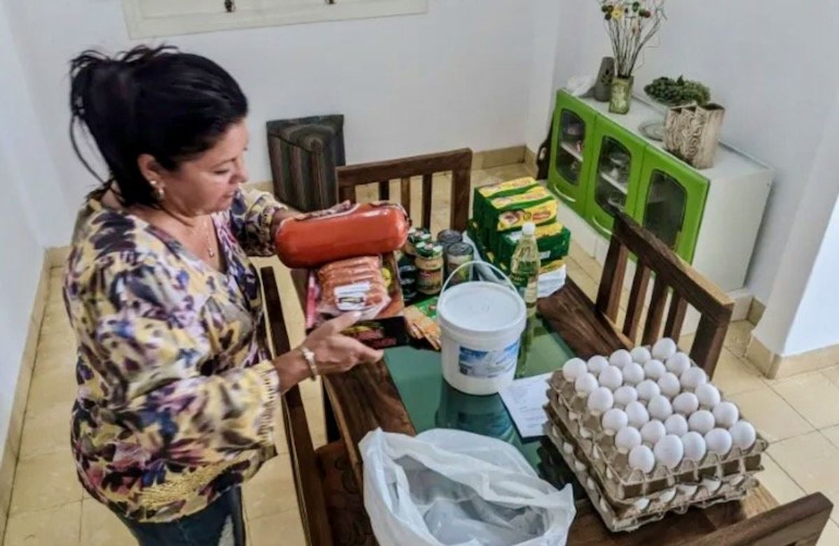 With little to buy, Cubans abroad send home food, not money