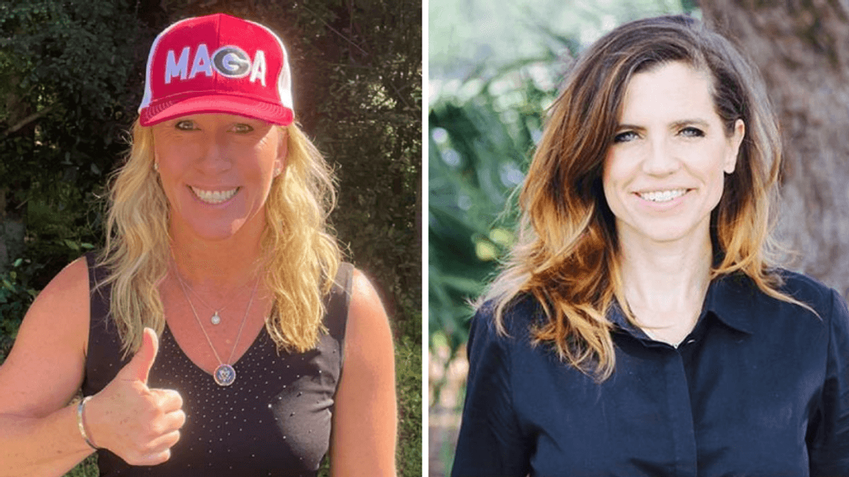 Watch CNN's hilarious recap of the 'school-yard-style' feud between Nancy Mace and Marjorie Taylor Greene