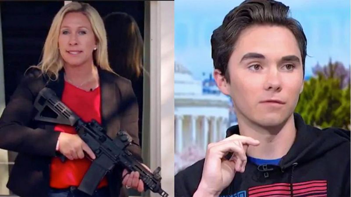 Marjorie Taylor Greene busted for trying to cover-up ugly smears of Parkland survivor -- who she called 'littler Hitler'