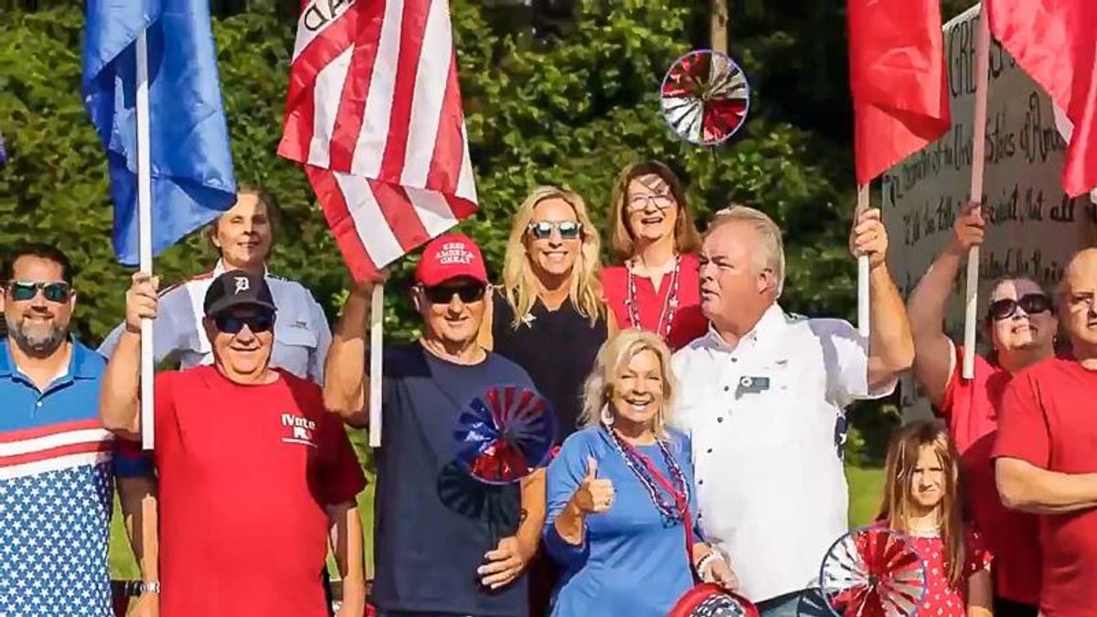 'Patriots like you never stop fighting': Marjorie Taylor Greene releases whites-only July 4 montage