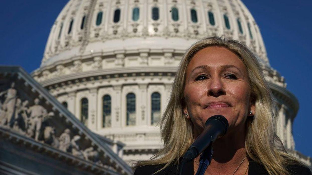 WATCH: Marjorie Taylor Greene unleashes a bizarre rant to defend her vote against resolution honoring Capitol police