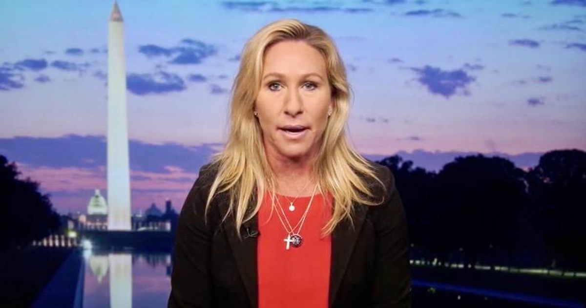Marjorie Taylor Greene claims Biden a criminal 'mastermind' after calling him 'mentally incompetent'