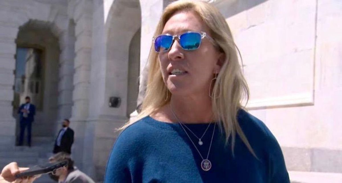 Marjorie Taylor Greene labeled a 'temper tantrum' throwing 'trainwreck' in brutal MSNBC takedown