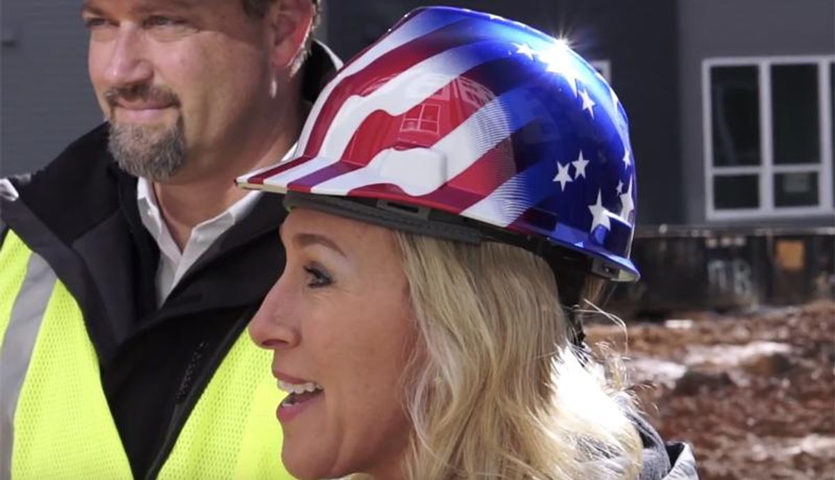 Questions raised about Marjorie Taylor Greene's boasts about running a successful construction business