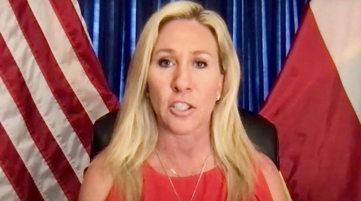 Marjorie Taylor Greene accuses Pelosi of sending 'Gazpacho Police' -- and unleashes a wave of ridicule