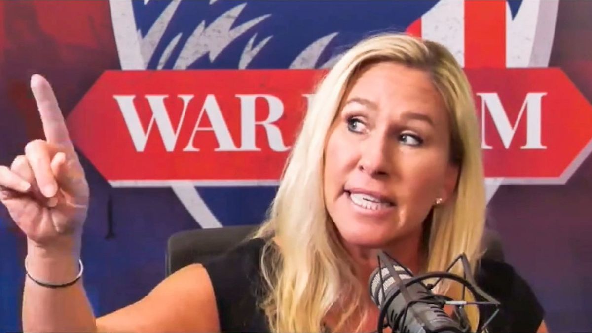 'This is an administration that's unhinged': Marjorie Taylor Green says Biden 'pillaged' Americans