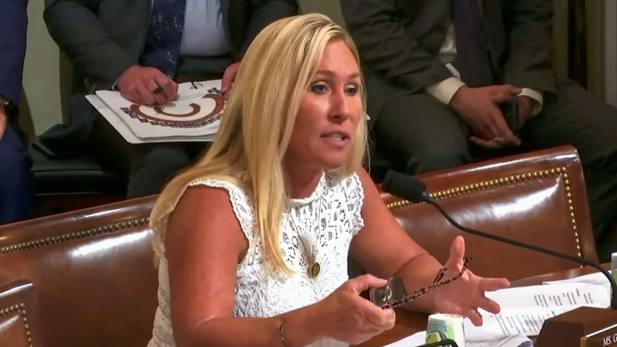 Marjorie Taylor Greene praises 'Israel's Apartheid Wall' at a border hearing