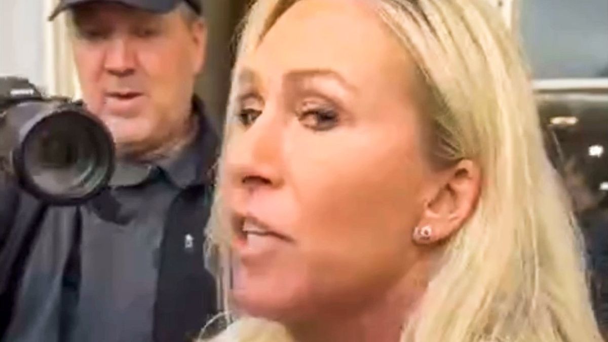 'This is an insurrection': Marjorie Taylor Greene loses it at Capitol protesters