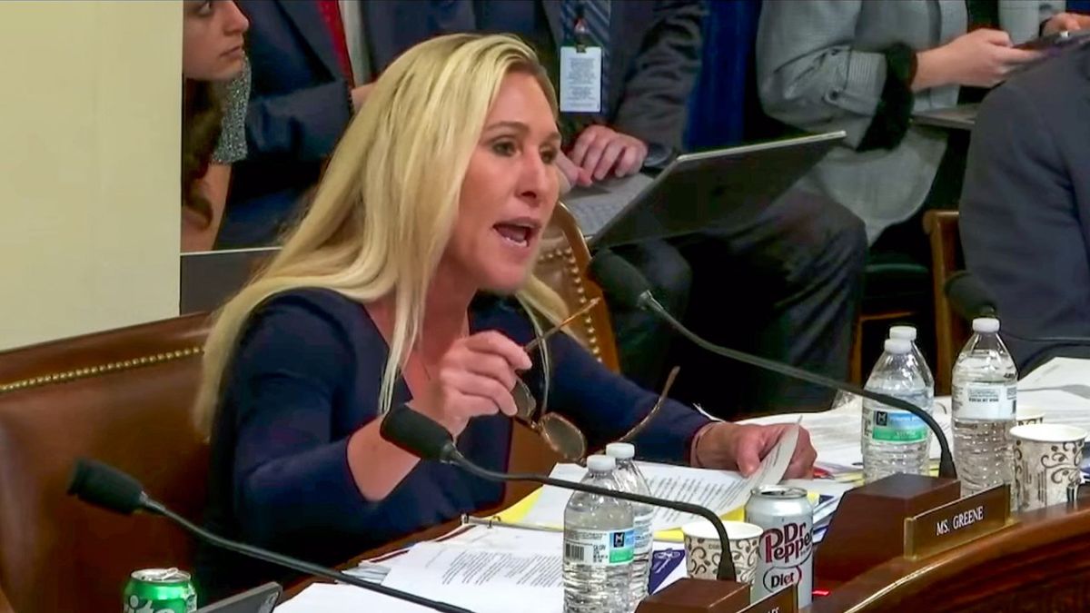 'We could spend hours and hours': Marjorie Taylor Greene loses it at impeachment hearing