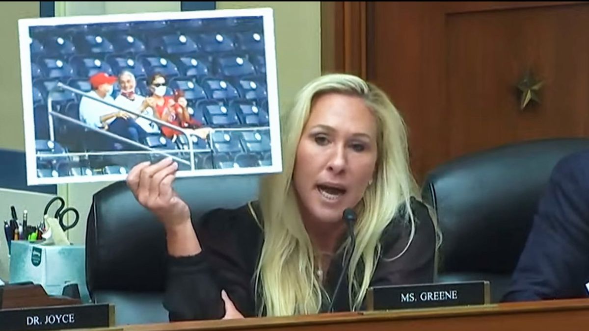 'Suspend!' Marjorie Taylor Greene smacked down by GOP chair at hearing with Dr. Fauci