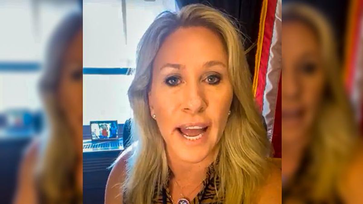 'It pays reparations': Marjorie Taylor Greene claims COVID relief bill 'enslaved' white people