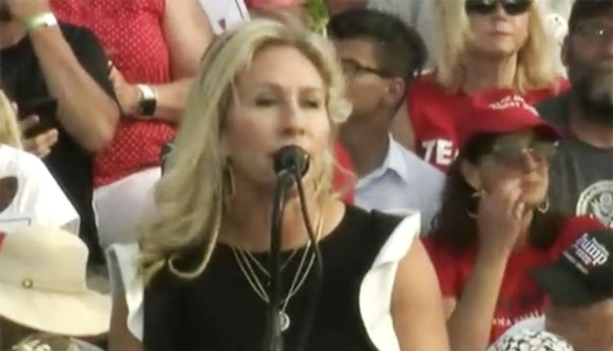 'Crazy nut' Marjorie Taylor Greene buried on MSNBC over her comments at Trump's Ohio rage rally