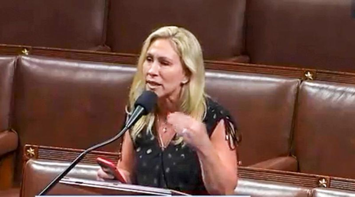 Marjorie Taylor Greene makes wild attempt to stop daily prayer and Pledge of Allegiance on House floor