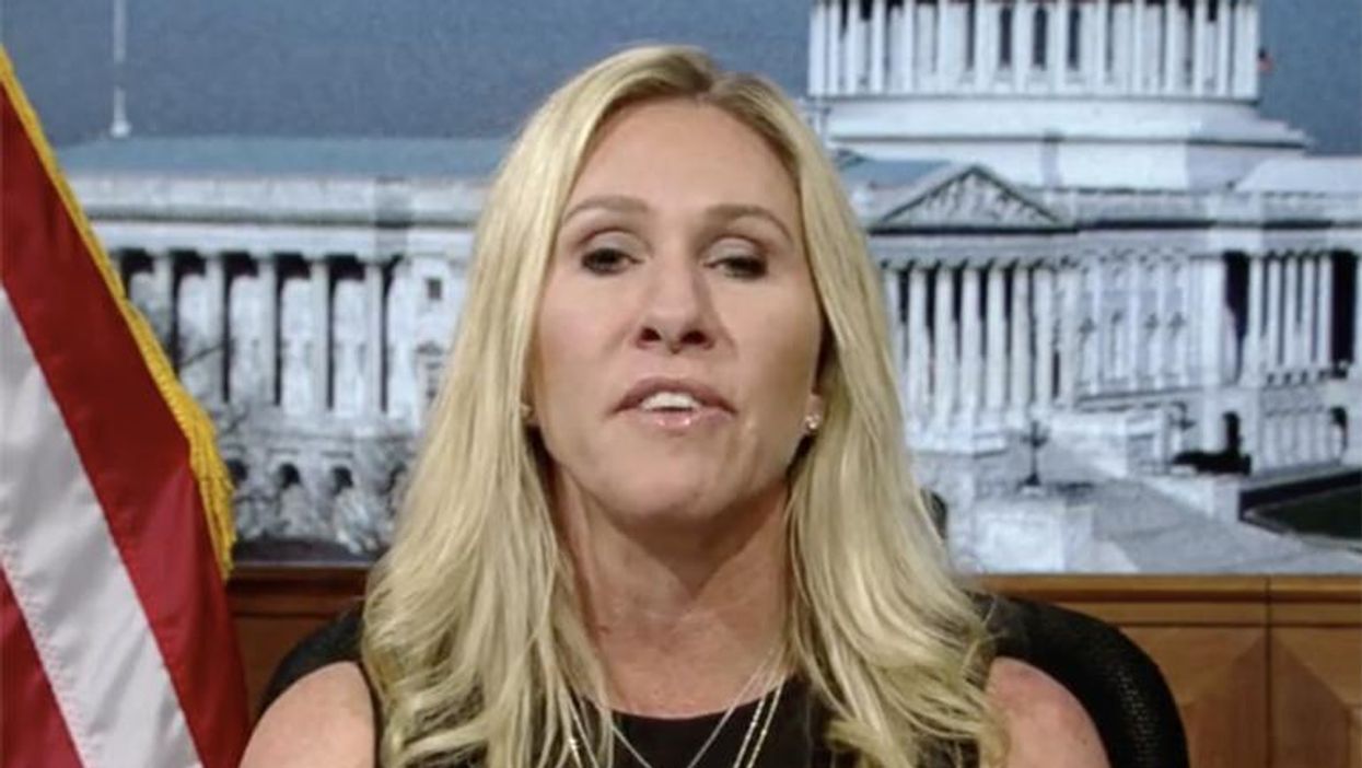 ‘Child abuse’: Greene breathlessly blasts masks for kids because adults aren’t wearing them at the Super Bowl