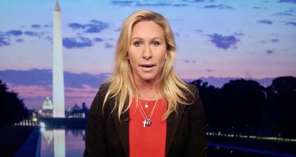 Watch: Marjorie Taylor Greene goes on unhinged anti-LGBTQ rant warning of the end of our ‘sick’ civilization