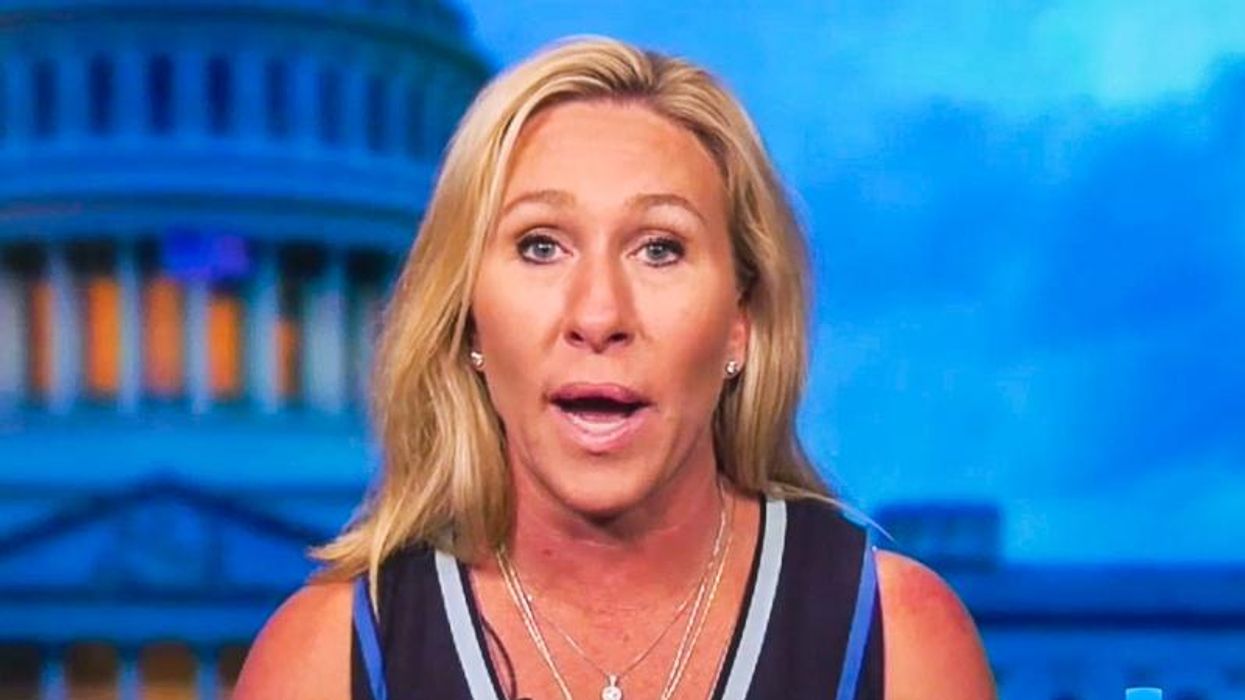 Marjorie Taylor Greene says 'real racists' are 'trying to blame Republicans for white replacement theory'