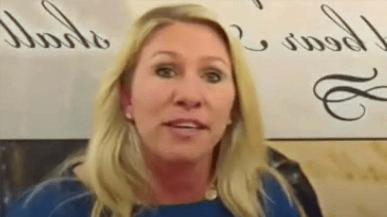 Marjorie Taylor Greene says 4 percent of Georgia Republicans are going to protest the 2022 election