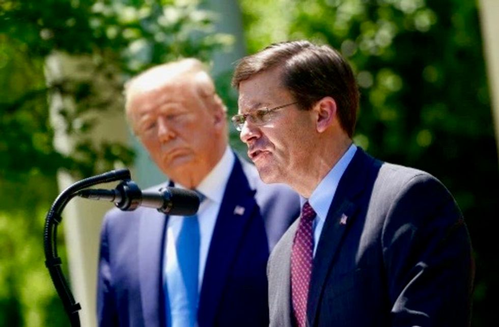 'Can't you just shoot them?' Trump Pentagon chief says former president wanted to open fire on BLM protesters