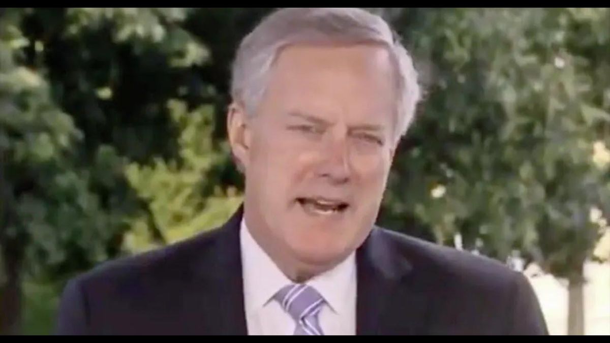Former GOP lawmaker: Mark Meadows is the 'worst chief of staff ever' — White House lawyers have the goods on him