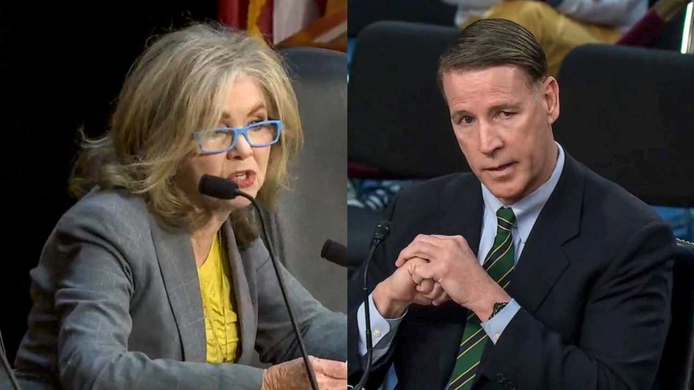 'Stop being snarky!' Republican Marsha Blackburn snaps at ex-FBI special agent