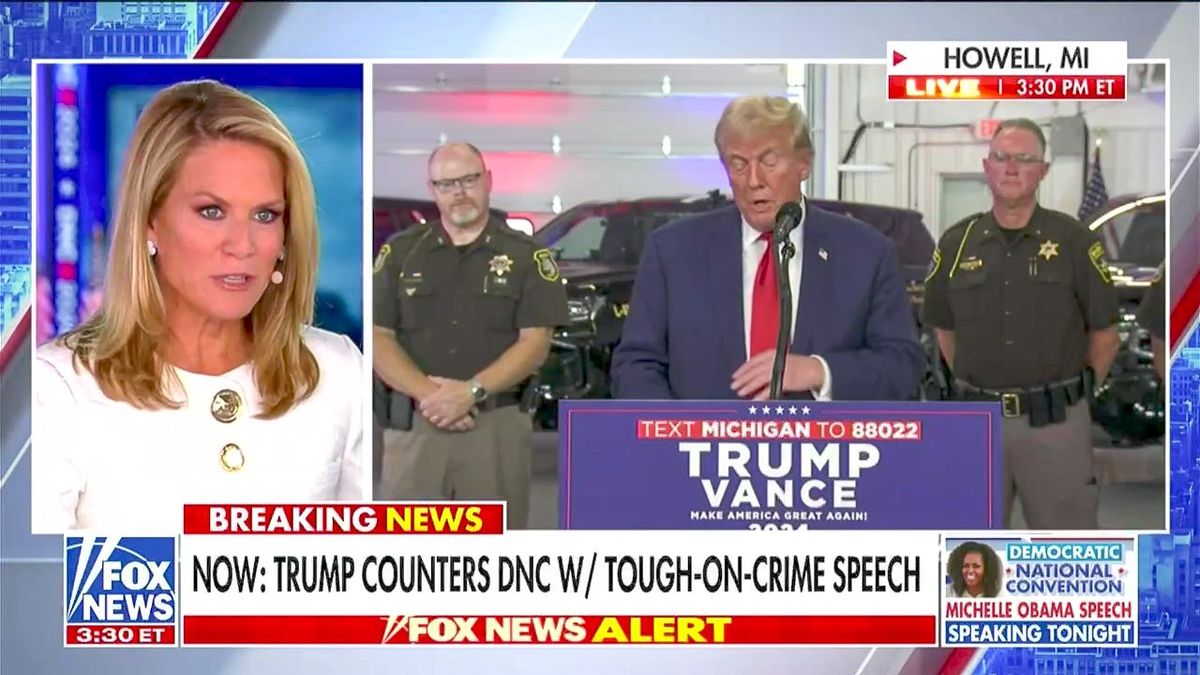 Fox News axes Trump campaign speech after he says 'election was rigged'