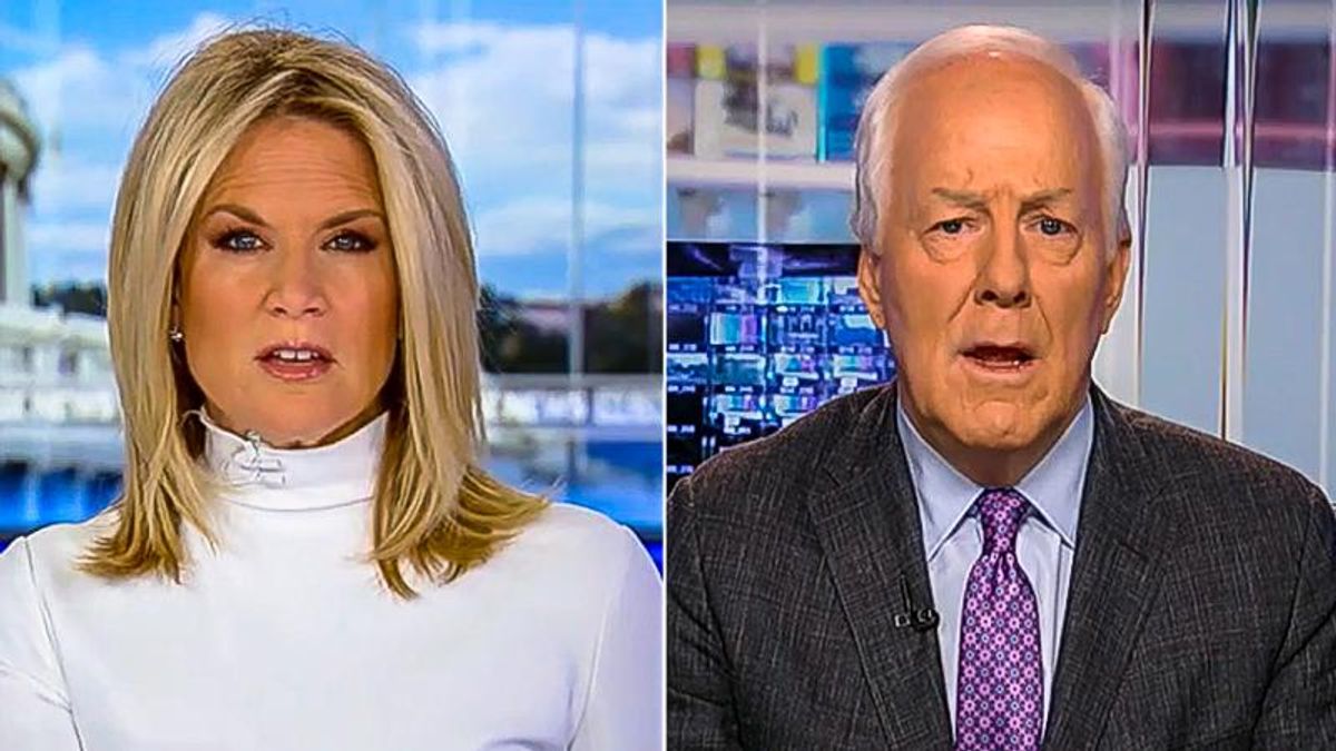 WATCH: John Cornyn squirms instead of condemning Trump's push for Putin to find 'dirt' on Bidens