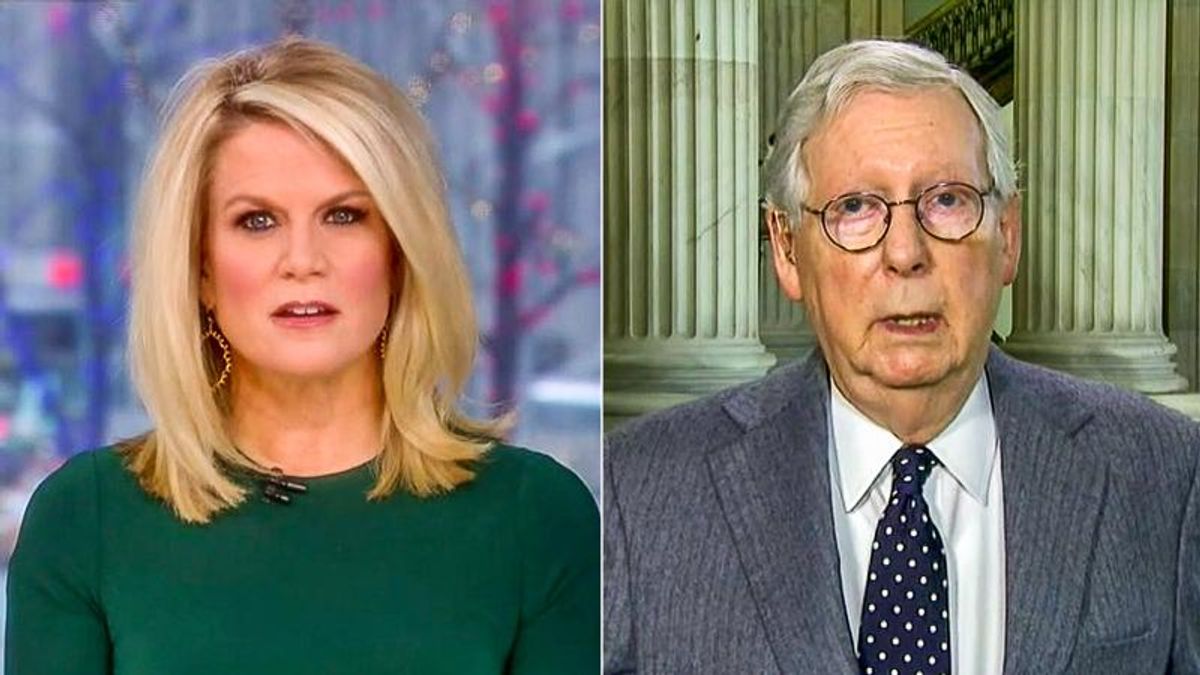 Mitch McConnell 'concerned' people won't go back to work if they get $1,400 checks