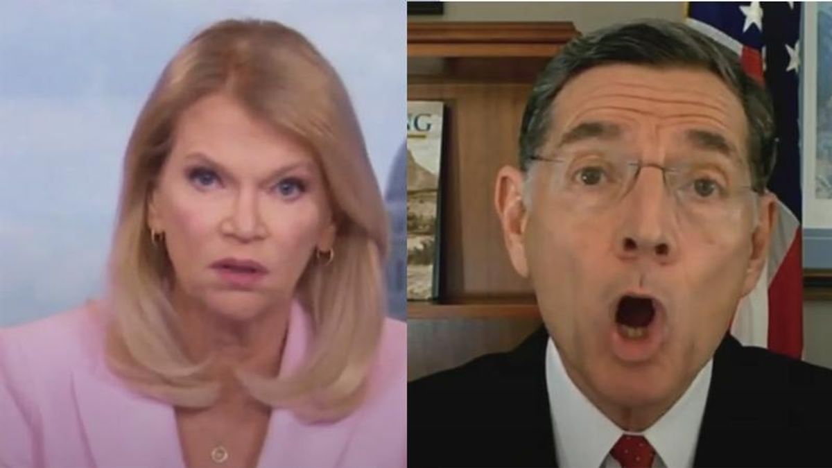'Senator, I've got to stop you there': GOP lawmaker busted on-air for lying about Biden's infrastructure plan