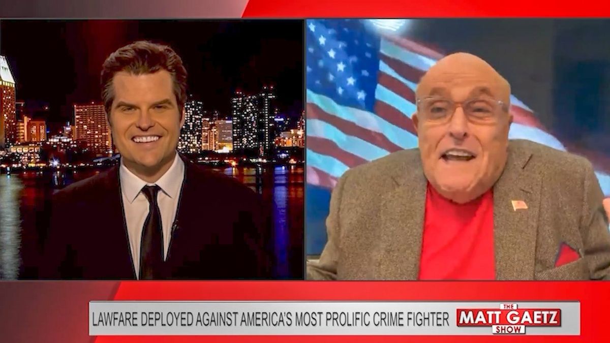 'I was really in deep trouble': Giuliani claims Trump 'enormously supportive' financially