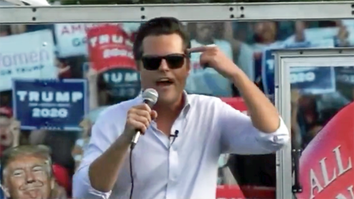 Matt Gaetz mocks Delta variant and calls Fauci 'sniveling little twit' amid record Florida outbreak