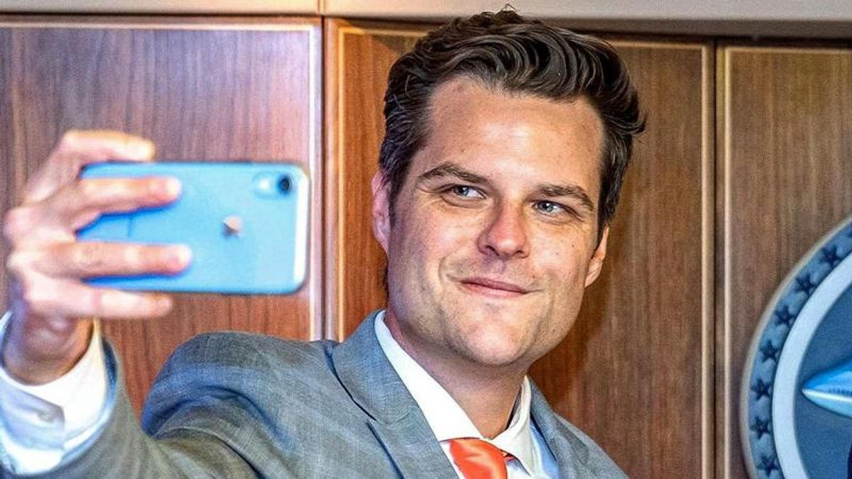 The line of Republican sleezebags is long and Matt Gaetz is only the latest -- with more to follow: columnist