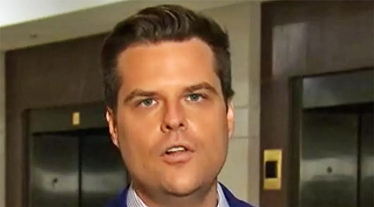 'There's no escape': Ex-GOP lawmaker claims Matt Gaetz's 'political career is over'