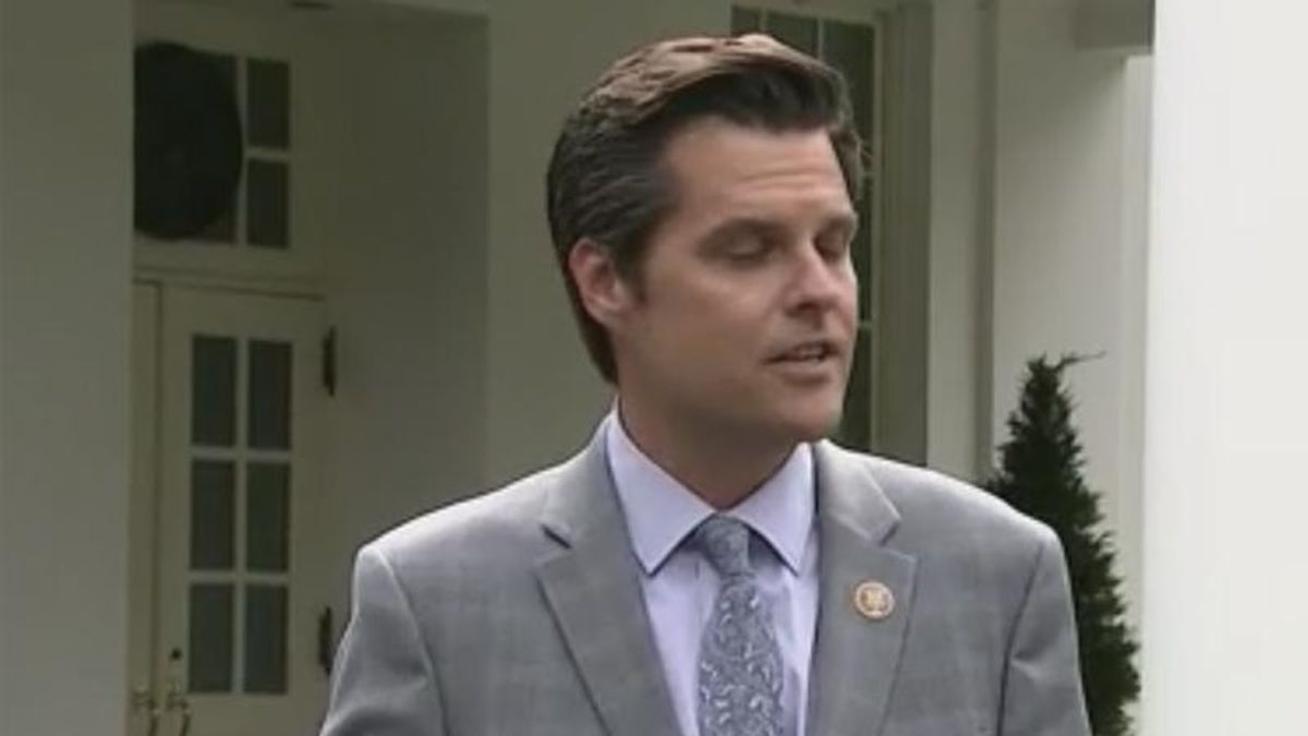 Matt Gaetz claims he's a 'firebrand' fighting for the 'soul of our country' -- and it doesn't go well