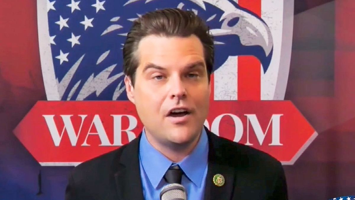 'MAGA is ascendant!' Matt Gaetz celebrates Mike Johnson's win as 'what victory feels like'
