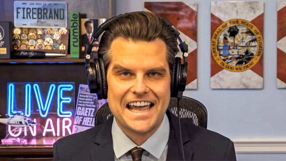 Matt Gaetz whines: Republicans say 'I am to blame' for slim majority after McCarthy quits