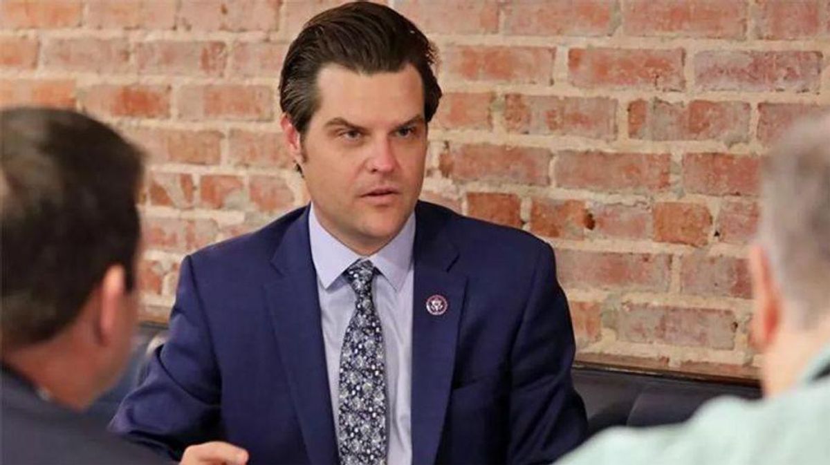 Matt Gaetz comments over the weekend could be taken as an admission of guilt: Ex-prosecutor