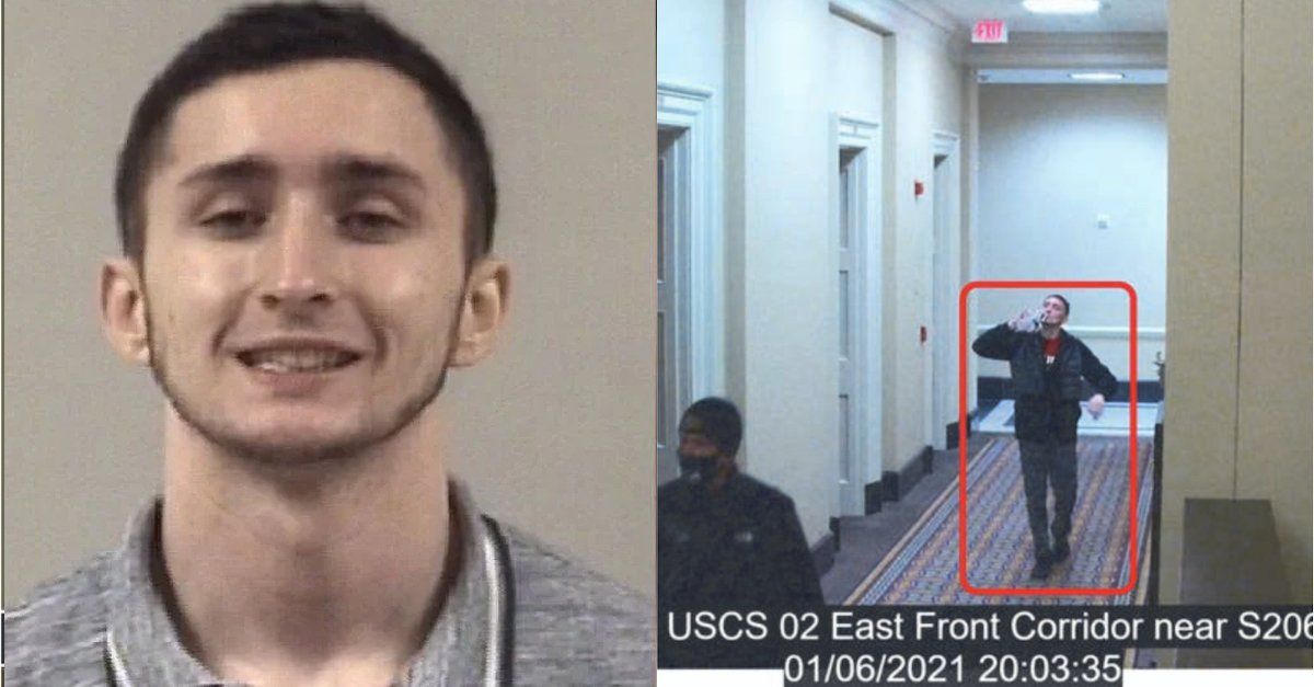 Jan. 6 rioter who beat cop with American flag pole and gave Nazi salute sentenced