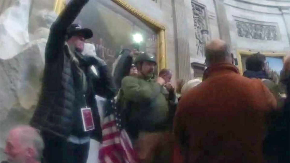 Capitol rioter kept going after being teargassed by police because 'he did not see any sign'