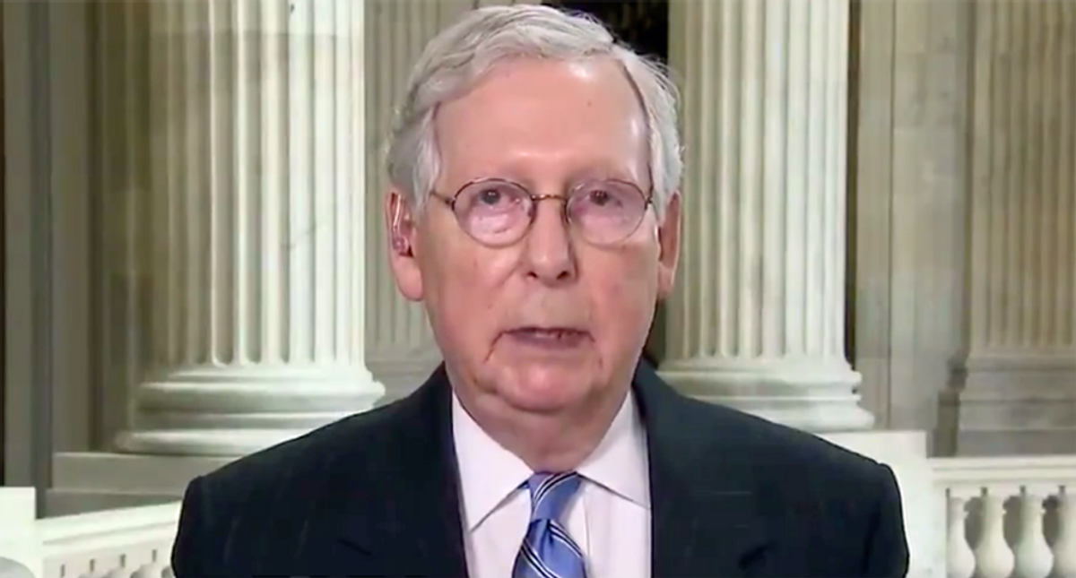 WATCH: McConnell gets slapped down by Obama’s Pentagon chief for opposing the Capitol riot commission