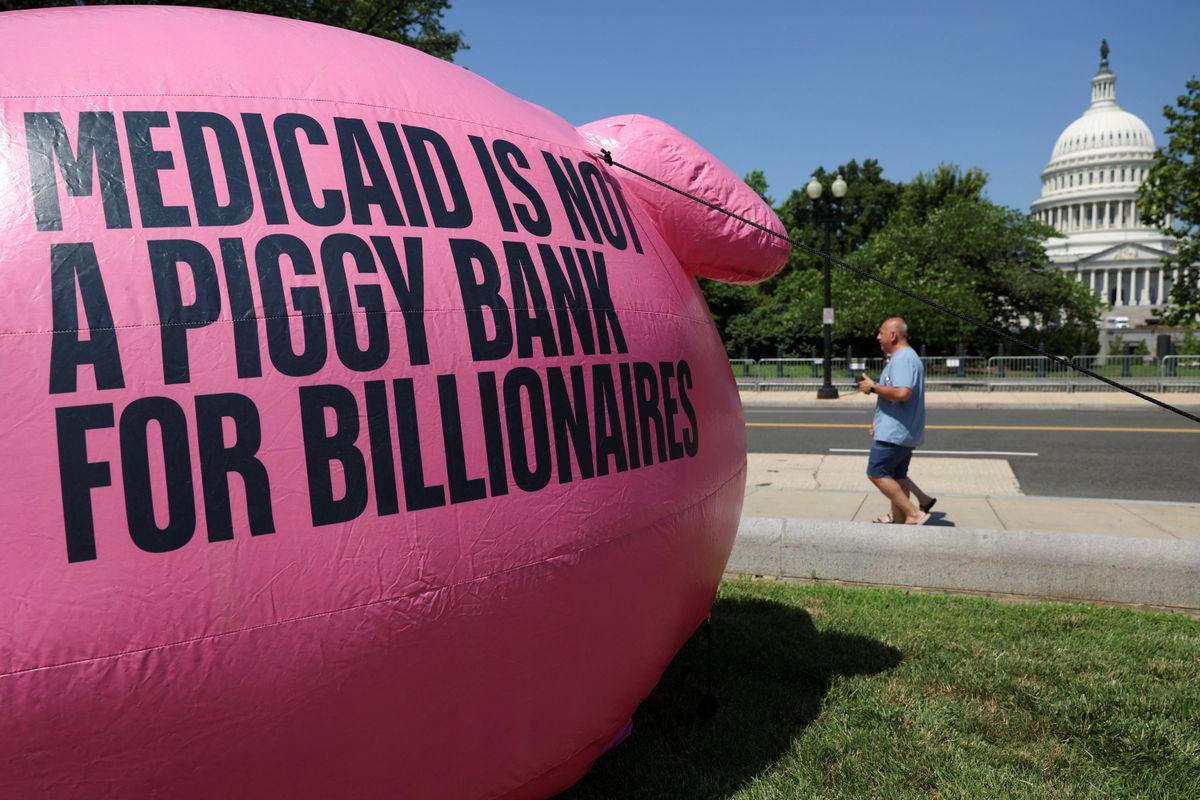 Medicaid protest