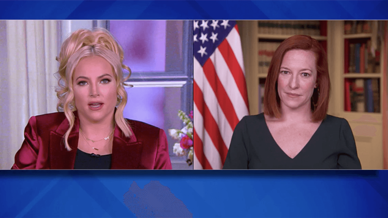 Jen Psaki politely schools The View’s Meghan McCain after she rants about Biden putting kids in 'cages'