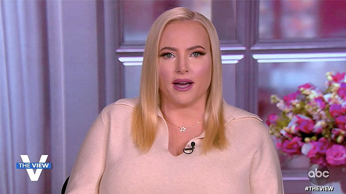 The View's Meghan McCain blames the media for 'accepting' violence last summer before the Capitol attacks