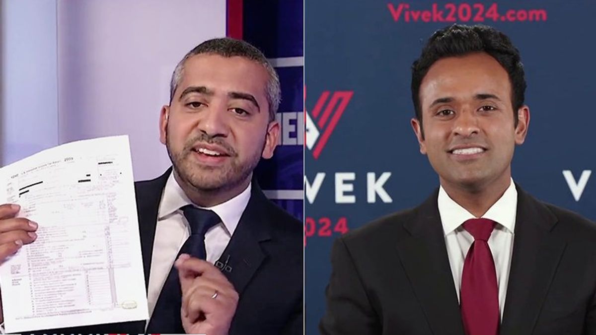 MSNBC's Mehdi Hasan reveals why he thinks Vivek Ramaswamy 'is lying' about his past attacks on Trump