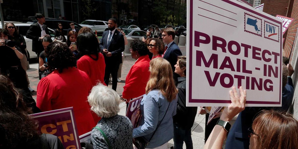Trump under fire in court as judge strips down his order to restrict mail voting