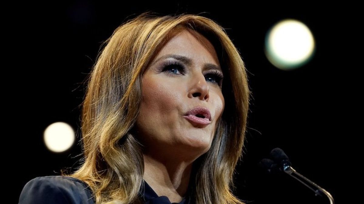 'Not understanding a word she’s saying': Critics mock Melania’s advice to tech bros