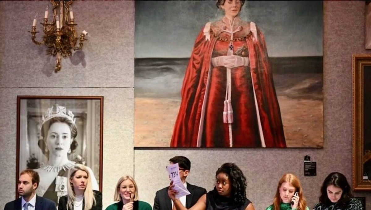 'The Crown' props prove popular at London auction