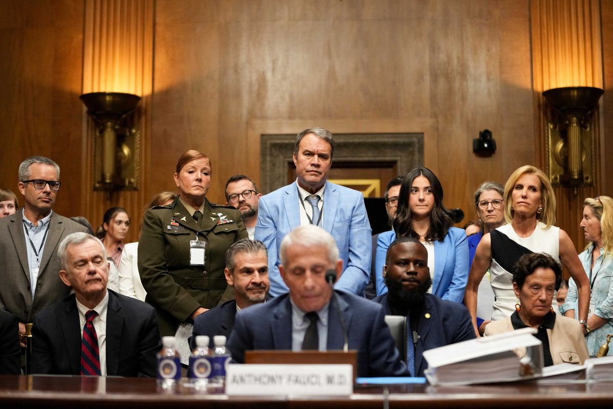 Fox News host caught 'mugging' at Fauci hearing forced to eat her own words
