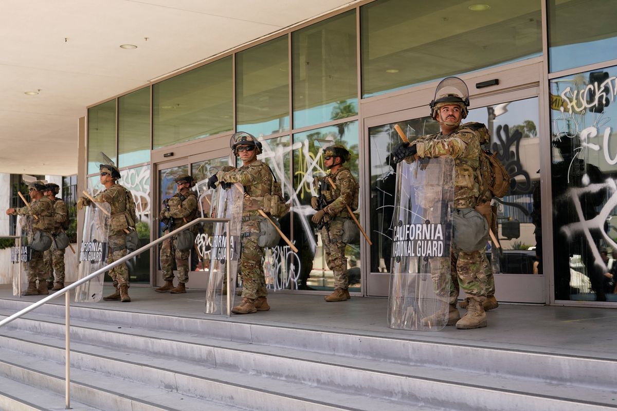 Trump dealt court blow as LA National Guard deployment temporarily blocked