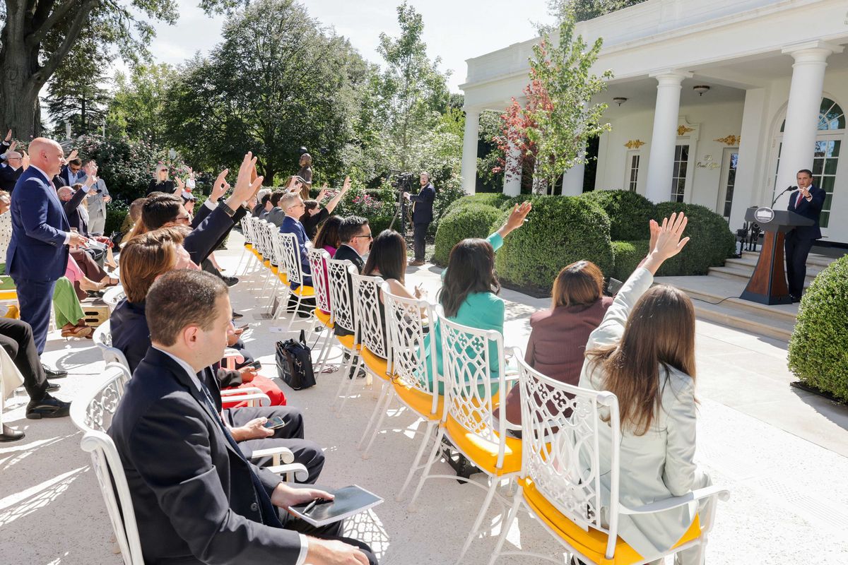 Shockwaves as Trump's White House newsroom ban rocks DC: 'This is crazy'